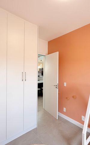 Apartamento à venda com 72m², 3 quartos e 1 vagaQuarto 2
