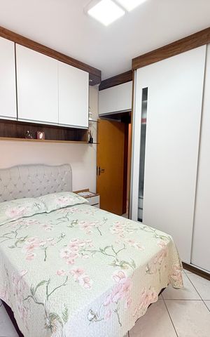 Apartamento à venda com 78m², 2 quartos e 2 vagasQuarto 2