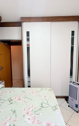 Apartamento à venda com 78m², 2 quartos e 2 vagasQuarto 2