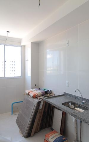Apartamento à venda com 123m², 2 quartos e 2 vagasCozinha e Área de Serviço