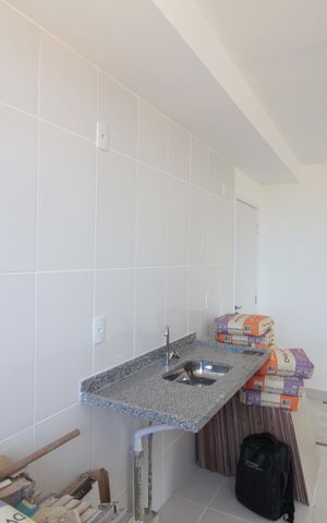Apartamento à venda com 123m², 2 quartos e 2 vagasCozinha e Área de Serviço