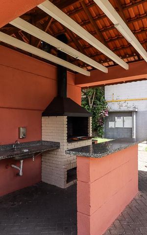 Apartamento à venda com 54m², 2 quartos e 1 vagaChurrasqueira