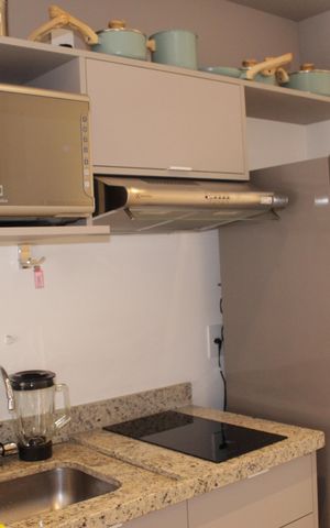 Studio à venda com 50m², 1 quarto e sem vagaCozinha