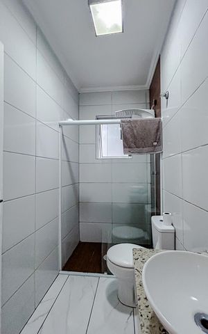 Casa para alugar com 80m², 2 quartos e sem vagaBanheiro 2