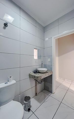 Casa para alugar com 80m², 2 quartos e sem vagaBanheiro 2