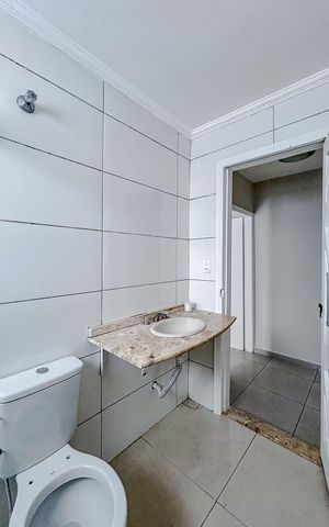 Casa para alugar com 80m², 2 quartos e sem vagaBanheiro 1
