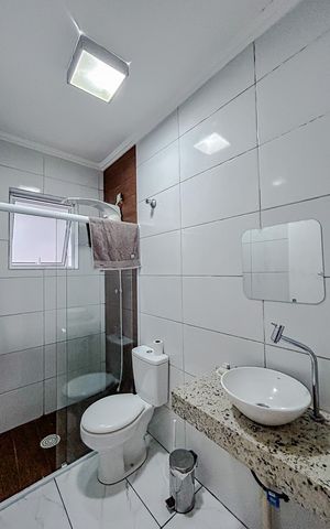 Casa para alugar com 80m², 2 quartos e sem vagaBanheiro 2