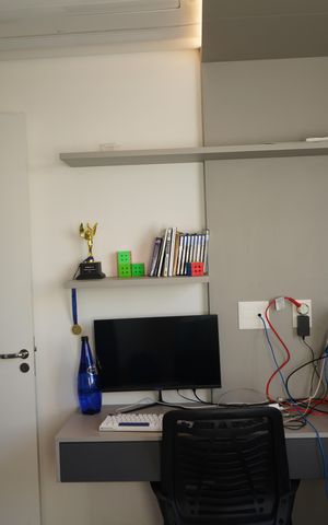Apartamento à venda com 59m², 2 quartos e 1 vagaQuarto 2