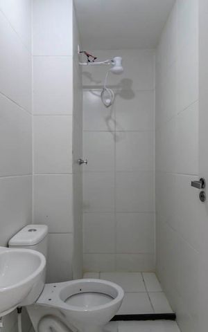 Apartamento à venda com 34m², 2 quartos e sem vaga Apartamento à venda com 34m², 2 quartos e sem vagaBanheiro