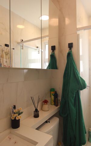 Apartamento à venda com 74m², 2 quartos e 1 vagaBanheiro