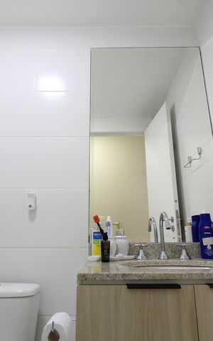 Apartamento à venda com 68m², 2 quartos e 1 vagaBanheiro Social