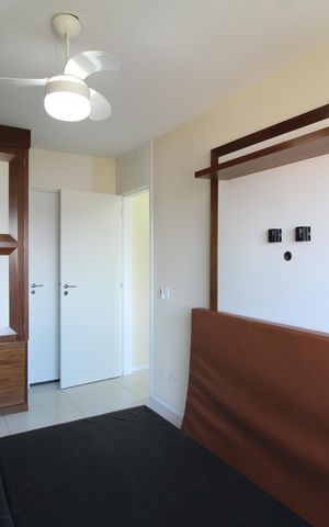Apartamento à venda com 68m², 2 quartos e 1 vagaQuarto 2