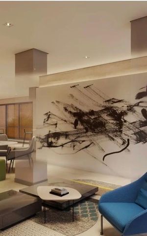 Studio à venda com 25m², 1 quarto e sem vaga Studio à venda com 25m², 1 quarto e sem vagaSalão de Festas