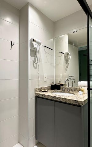 Studio à venda com 34m², 1 quarto e sem vaga
