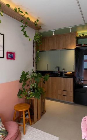 Apartamento à venda com 26m², 1 quarto e sem vaga Apartamento à venda com 26m², 1 quarto e sem vagaSala