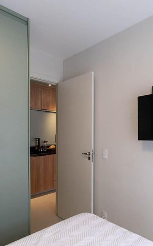 Apartamento à venda com 26m², 1 quarto e sem vaga Apartamento à venda com 26m², 1 quarto e sem vagaQuarto