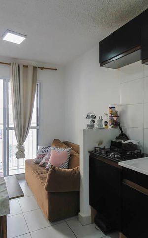 Apartamento à venda com 40m², 2 quartos e sem vagaSala/Cozinha