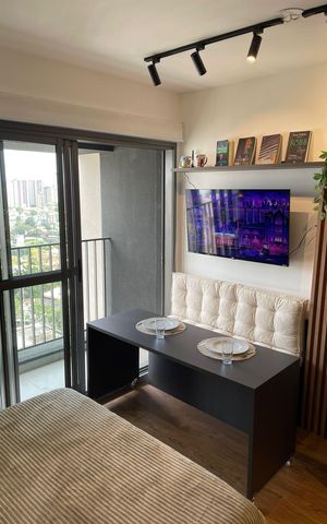 Studio à venda com 27m², 1 quarto e sem vaga Studio à venda com 27m², 1 quarto e sem vagaStudio
