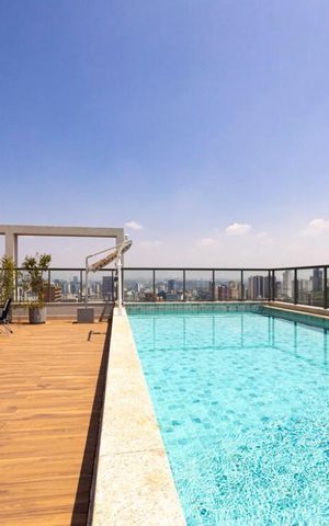 Studio à venda com 27m², 1 quarto e sem vaga Studio à venda com 27m², 1 quarto e sem vagaÁrea comum
