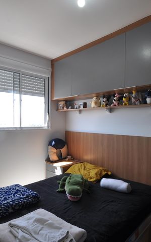 Apartamento à venda com 43m², 2 quartos e 1 vagaQuarto 1