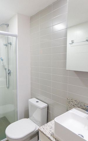 Apartamento para alugar com 86m², 3 quartos e 1 vaga Apartamento para alugar com 86m², 3 quartos e 1 vagaBanheiro Social