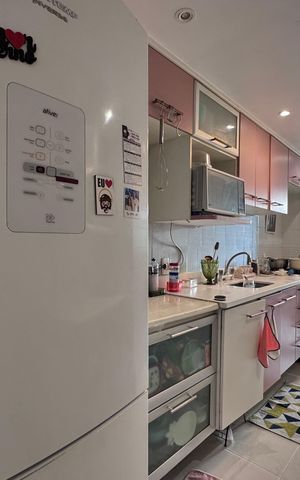 Apartamento à venda com 99m², 3 quartos e 2 vagasCozinha e Área de Serviço