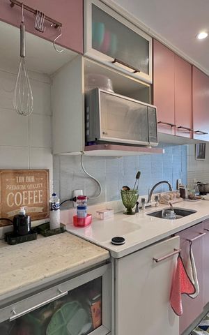 Apartamento à venda com 99m², 3 quartos e 2 vagasCozinha e Área de Serviço