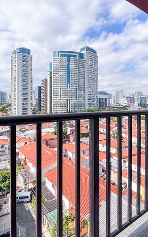 Studio para alugar com 26m², 1 quarto e sem vaga Studio para alugar com 26m², 1 quarto e sem vagaSacada