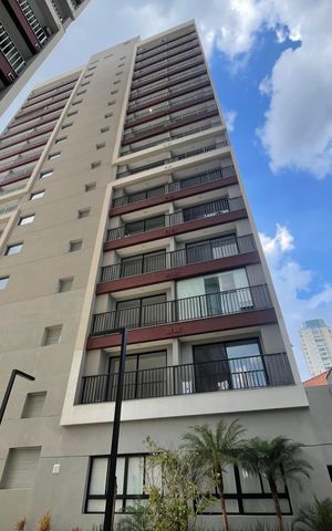 Studio para alugar com 26m², 1 quarto e sem vaga Studio para alugar com 26m², 1 quarto e sem vagaFachada