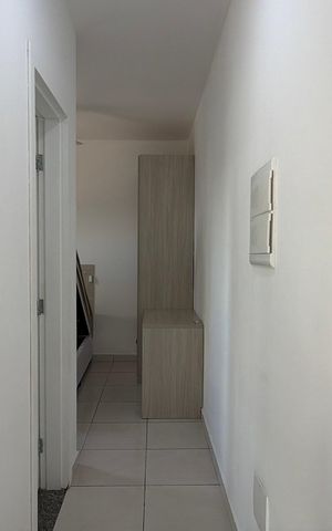 Apartamento para alugar com 33m², 1 quarto e sem vaga Apartamento para alugar com 33m², 1 quarto e sem vagaCorredor