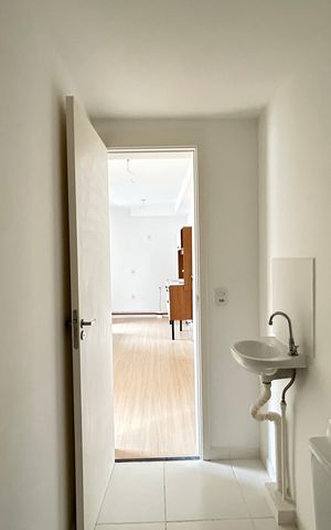 Apartamento para alugar com 34m², 2 quartos e sem vaga Apartamento para alugar com 34m², 2 quartos e sem vagaBanheiro