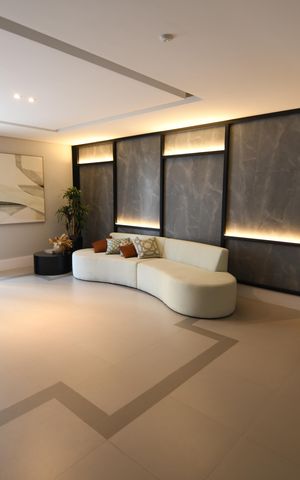 Studio para alugar com 43m², 1 quarto e 1 vagaHall social