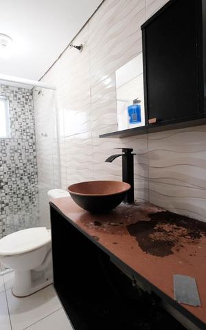 Casa à venda com 96m², 4 quartos e sem vagaBanheiro 1