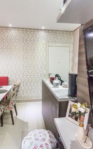 Apartamento à venda com 51m², 2 quartos e 1 vaga Apartamento à venda com 51m², 2 quartos e 1 vagaSala