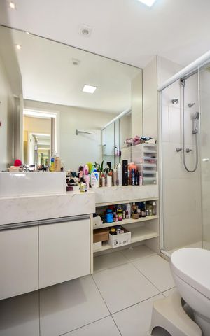 Apartamento à venda com 141m², 3 quartos e 2 vagasBanheiro da Suíte  3