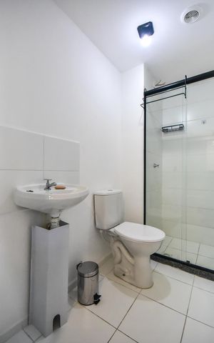 Apartamento para alugar com 31m², 1 quarto e sem vagaBanheiro