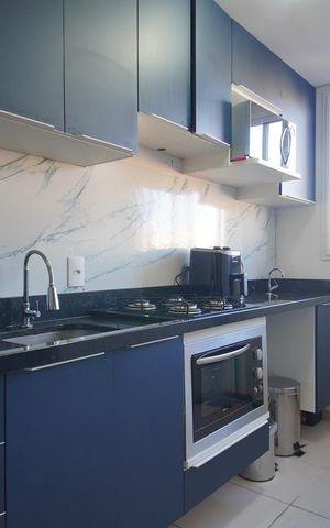 Apartamento à venda com 47m², 2 quartos e 1 vagaCozinha