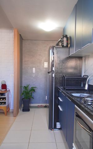 Apartamento à venda com 47m², 2 quartos e 1 vagaCozinha