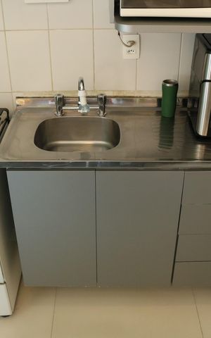 Apartamento à venda com 50m², 1 quarto e 1 vagaCozinha