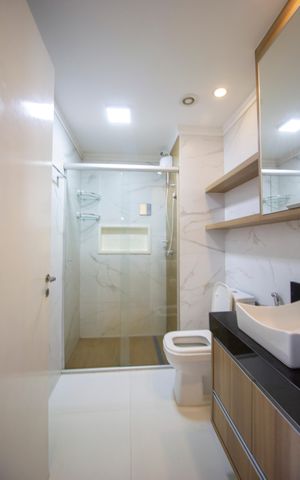 Apartamento para alugar com 49m², 2 quartos e 1 vagaBanheiro Social