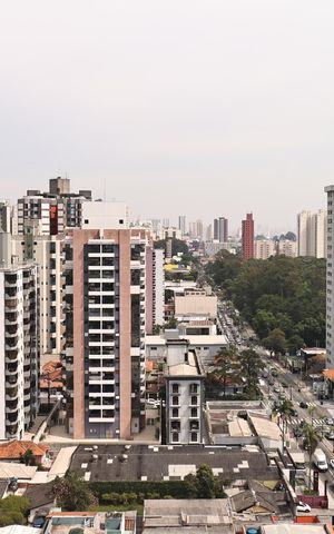 Apartamento à venda com 138m², 2 quartos e 2 vagas Apartamento à venda com 138m², 2 quartos e 2 vagasVista da sacada
