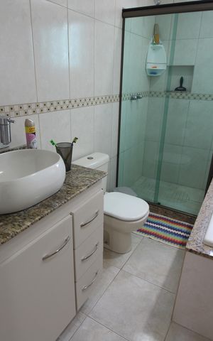 Casa de condomínio à venda com 110m², 3 quartos e 2 vagasQuarto 3 - Suíte