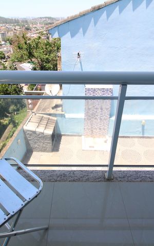 Casa de condomínio à venda com 110m², 3 quartos e 2 vagasQuarto 2 - Varanda