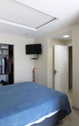 Casa de condomínio à venda com 110m², 3 quartos e 2 vagasQuarto 3