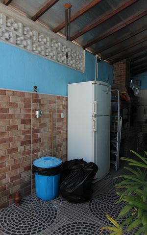 Casa de condomínio à venda com 110m², 3 quartos e 2 vagasChurrasqueira