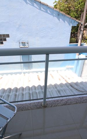 Casa de condomínio à venda com 110m², 3 quartos e 2 vagasQuarto 3 - Varanda