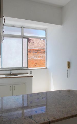 Studio à venda com 34m², 1 quarto e sem vagaCozinha e Área de Serviço