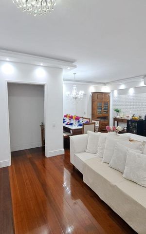 Apartamento à venda com 141m², 3 quartos e 2 vagas
