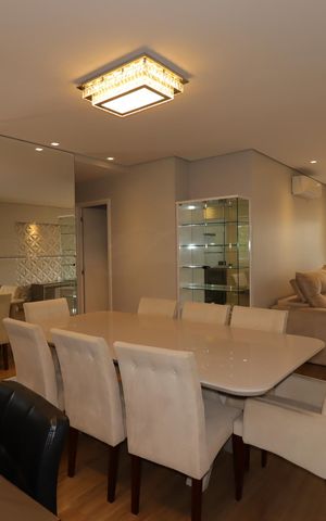 Apartamento para alugar com 105m², 2 quartos e 2 vagasSala de Jantar