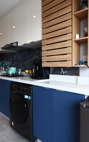 Apartamento à venda com 49m², 2 quartos e 1 vagaCozinha e Área de Serviço